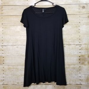 Forever 21 Black Tshirt Dress